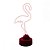 LUMINOSO LED FLAMINGO 40,5CM X 19CM X 12CM - Imagem 1