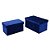 CJ. DE CAIXAS DE VELUDO AZUL 2PCS - Imagem 1