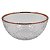 TRAVESSA DE VIDRO COM ROSE  4 PCS - Imagem 1