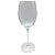 CJ DE TACAS DE VINHO DE VIDRO  6PCS 8CM X 23,5CM - Imagem 1
