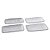 CJ DE TRAVESSAS DE CERAMICA  4 PCS 22,3CM X 12CM X 2,5CM - Imagem 1
