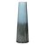 VASO EM CERAMICA PRETO E CINZA D12,5CM X 38CM - Imagem 1