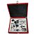 KIT PARA VINHO 10 PCS EM ESTOJO DE MADEIRA - Imagem 1