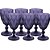 CJ DE 6 TACAS PARA VINHO - FUME - 17 CM - Imagem 1