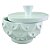 POTE DECORATIVO DE RESINA BRANCO 21,5CM X 15,5CM X 19CM - Imagem 1