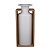 VASO DECORATIVO DE CERAMICA E BAMBU BRANCO 14CM X 12,5CM X 3 - Imagem 1