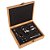 KIT VINHO COM ESTOJO DE BAMBU - 8 PCS - Imagem 1