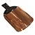 CJ. DE TABUAS DE MADEIRA COM MARMORE PRETO - 2PCS - Imagem 1
