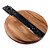 CJ DE TABUAS DE MADEIRA COM MARMORE PRETO 2PCS G40CM X 30CM - Imagem 1