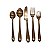 CJ. DE TALHERES - 5 PCS EM METAL COBRE 1 COLHER 20CM | 1 COL - Imagem 1