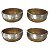 CJ DE BOWL DE MADEIRA - 4 PCS - Imagem 1