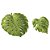 CJ. DE PRATOS DE CERAMICA - COSTELA DE ADAO - 2 PCS - Imagem 1