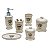 KIT DE BANHEIRO DE PORCELANA  6 PCS - Imagem 1