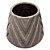 VASO DE CERAMICA MARROM - Imagem 1