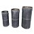 CONJ. DE VASOS DE METAL  3 PCS G  18CM X 39CM M  15CM X 34CM - Imagem 1