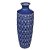 VASO DECORATIVO DE CERAMICA AZUL18CM X 18CM X 53CM - Imagem 1