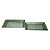 CJ DE BANDEJAS DE METAL  2 PCS G 49 X 34,5 X 5CM | P 44 X 30 - Imagem 1