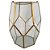 VASO DE VIDRO E METAL DOURADO 19CM X 19CM X 25CM - Imagem 1