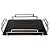 BANDEJA DE VIDRO PRETO E METAL PRATA 36CM X 22CM X 6CM - Imagem 1