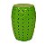 BANQUETA  SEAT GARDEN DE CERAMICA  - VERDE  - 31X31X43 CM - Imagem 1