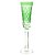 CJ. DE TACAS DE CRISTAL LAPIDADO - 6 PCS - VERDE - 110 ML - Imagem 1