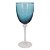 CONJ. DE TACAS PARA VINHO TINTO DE VIDRO AZUL  6 PCS 9,5 CM - Imagem 1