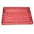 CJ DE BANDEJAS DE MADEIRA VERMELHA 3 PCS 50CM X 34XM X 5CM - Imagem 1