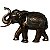 ELEFANTE DECORATIVO DE RESINA  - 26X10.5X18 CM - Imagem 1