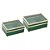 CONJ. DE CAIXAS  2 PCS G  18,2CM X 14,8CM X 8,5CM P  21CM X - Imagem 1
