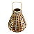 LANTERNA DECORATIVA EM BAMBU  26CM X 34CM - Imagem 1