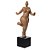 ESTATUETA DE RESINA DE MULHER - Imagem 1