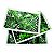 CJ. DE BANDEJAS DE MADEIRA - FOLHAS - 3 PCS - Imagem 1