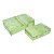 CJ. DE CAIXAS MARMORIZADAS DE MADEIRA 2 PCS ONIX BRANCO - Imagem 1
