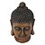 CABECA DE BUDDHA DE RESINA 27CM X 27CM X 43CM - Imagem 1