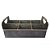 CAIXA DE METAL COM 6 DIVISO´RIAS 40,8CM X 21CM X 10CM - Imagem 1