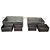 CONJ. DE CESTO E CAIXAS DE METAL  6 PCS GG  45CM X 16CM X 15 - Imagem 1
