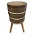 CACHEPOTS DE CIMENTO COM BASE DE MADEIRA - Imagem 1