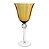 CJ DE TACAS DE VINHO DE VIDRO AMBAR  6PCS 10,5CM X 22,5CM - Imagem 1