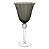 CJ DE TACAS DE VINHO DE VIDRO FUME  6PCS 10,5CM X 22,5CM - Imagem 1