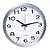 RELOGIO DECORATIVO DE PAREDE ALUMINIUM NATURAL - Imagem 1