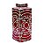 POTE DECORATIVO DE CERAMICA VERMELHO E BRANCO - Imagem 1