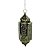 LANTERNA DE TETO DECORATIVA DE METAL 17CM X 15CM X 43CM - Imagem 1