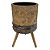CACHEPOTS DE CIMENTO COM BASE DE MADEIRA - Imagem 1