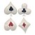 CJ DE PETISQUEIRAS DE CERAMICA  4 PCS 18,5CM X 19,5CM X 3CM - Imagem 1