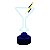 LUMINOSO LED  MARTINI 35CM X 15CM X 12CM - Imagem 1
