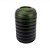 VASO EM VIDRO VERDE D19,5CM X 32CM - Imagem 1