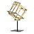 PECA DECORATIVA DE METAL DOURADO - Imagem 1