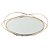 BANDEJA DE METAL E ESPELHO 46CM X 46CM X 7CM - Imagem 1