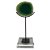 PEDRA NATURAL DECORATIVA AGATA VERDE 14CM X 10CM X 28CM - Imagem 1