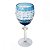 CJ TACASS DE VINHO DE VIDRO AZUL  6 PCS 8CM X 8CM X 19CM - Imagem 1